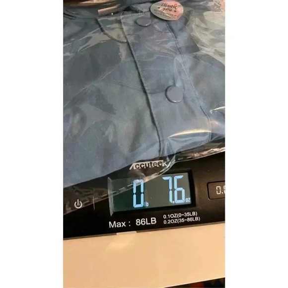 Vintage Jordan Christopher Windbreaker Jacket Men's Large Blue 80s Buttoned - Picture 11 of 12